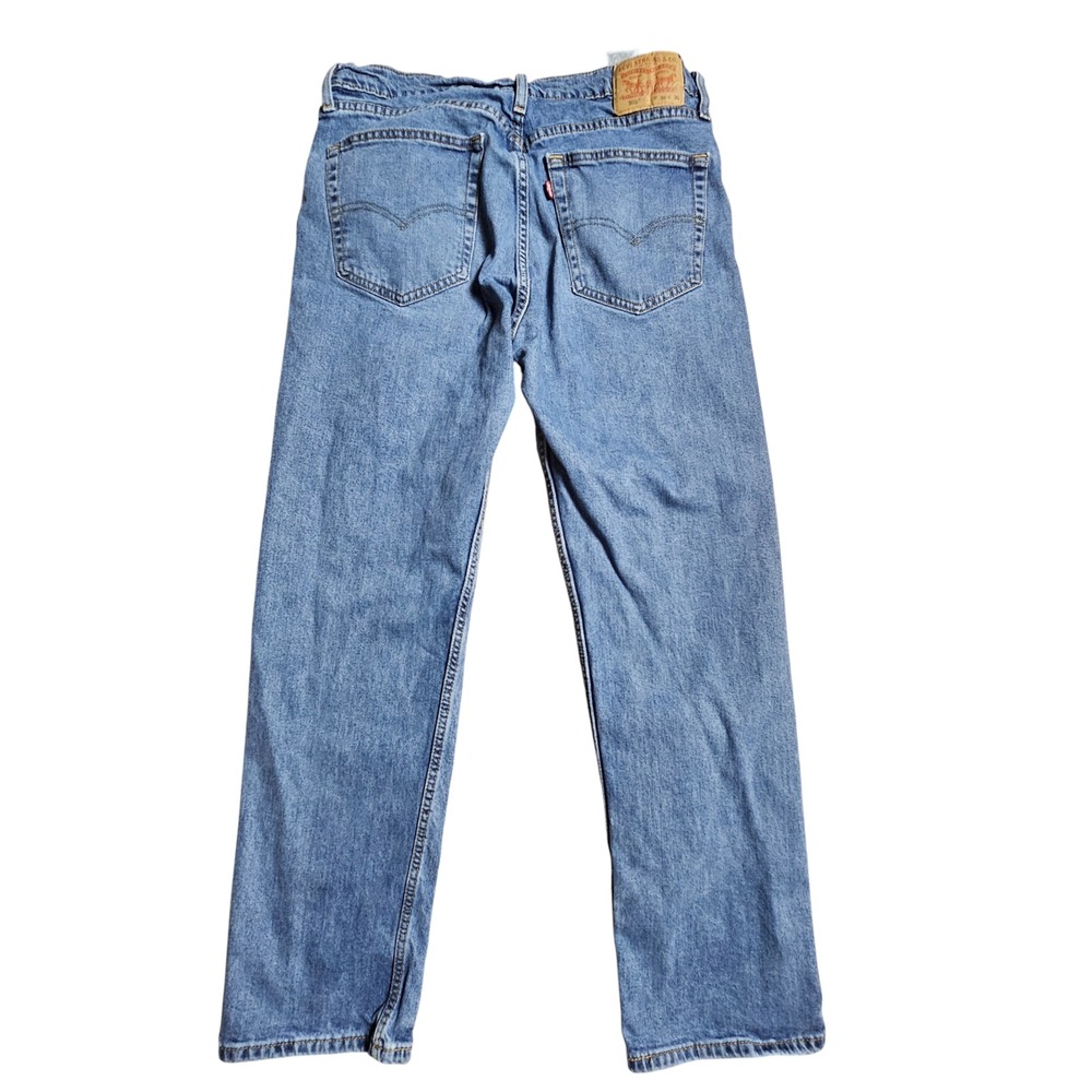 Levi's Womens 505 Regular Fit Jeans Fruits Hand Painted 36x30 Medium Wash Custom - Picture 6 of 9
